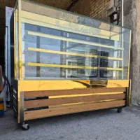 یخچال مکعب طلایی طرح چوب|فروشگاه و مغازه|قم, شهرک امام حسین|دیوار