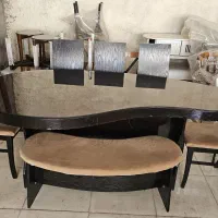 میزناهارخوری کارکرده|میز و صندلی غذاخوری|رشت, رودبارتان|دیوار