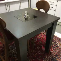 میز ناهار خوری دو نفره|میز و صندلی غذاخوری|رشت, دباغیان|دیوار