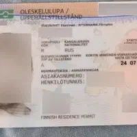 ویزا واقامت۲ساله فنلاندخانوادگی باهماهنگی از ترکیه