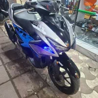 ایروکس nvx مدل ۱۴۰۱ بسیار تمیز کارکرد پایین|موتورسیکلت|رشت, گیل|دیوار