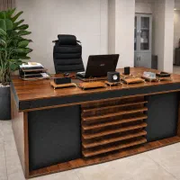 میز اداری مدیریتی مدل انتیک برند امگا نقد و اقساط