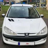 پژو ۲۰۶ تیپ ۲ مدل ۹۶ بی رنگ