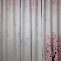 پرده چاپی درجه یک نو