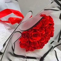 دسته گل آماده روبانی مناسب هدیه|گل مصنوعی|قم, امامزاده ابراهیم|دیوار