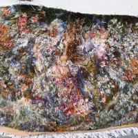 فرش6متری پشم دستریس و گیاهی وتابلوفرش پرابریشم|فرش|مشگین شهر, |دیوار