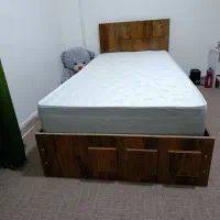 تخت خواب|تشک تختخواب|فولادشهر, C1|دیوار