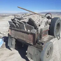 دامپر تلفنی حمل ماسه نخاله با دامپر