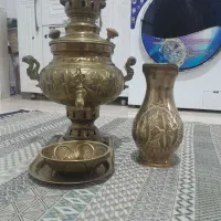 سماور زغالی برنز