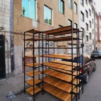 استند گل قفسه کف چوبی میز پیشخوان کد ۶۷۶|فروشگاه و مغازه|تهران, علی‌آباد|دیوار