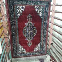 قالی ابریشم دستباف  ب فروش میرسد