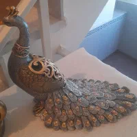 دکوری طاووس|مجسمه، تندیس، ماکت|همدان, |دیوار