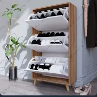 جاکفشی داشبوردی سه ردیف ملامینه