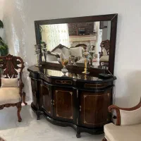 میز کنسول چوبی کلاسیک