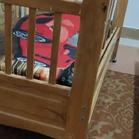 دو عدد تخت خواب بچگانه|تخت و سرویس خواب|الشتر, |دیوار