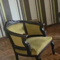 مبل کلاسیک چوب عالی قدیمی شیک و سالم ۶ نفره