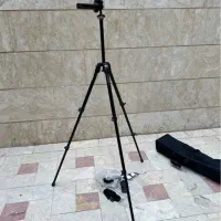 ۳ پایه دوربین حرفه ای manfrotto اصل ایتالیا