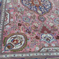 فرش دستباف ابریشمی آنتیک قدیمی|فرش|مشهد, موسوی قوچانی|دیوار