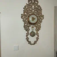 ساعت دیواری برنزی