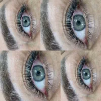 خدمات حرفه ای لیفت مژه و ابرو و مدل مژه