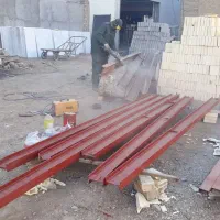 جوشکاری نبشی کشی نصب پلیت سرویس پله مقاوم سازی نما