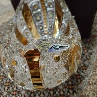 کشکول کریستال طلاکوب آلیش