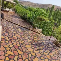 سنگ کاری سنگ فرش آبنما پله سنگ لاشه محوطه سازی