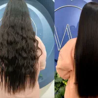 کراتینه صافی و احیا درمان موهای سوخته