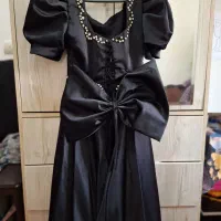 لباس مجلسی مشکی|لباس|سلماس, |دیوار