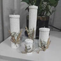 انواع شمع های دست ساز
