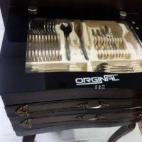 کنسول همراه با قاشق و چنگال سرویس کامل