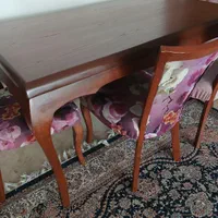 میزناهارخوری ۶ نفره با صندلی بسیار تمیز|میز و صندلی غذاخوری|تهران, سازمان برنامه شمالی|دیوار