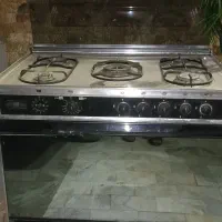 اجاق گاز فر دار سینجر تمام استیل