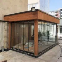 بالکن شیشه ای شیشه بالکنی شیشه بالکن تاشو|مصالح و تجهیزات ساختمان|قم, زنبیل آباد|دیوار