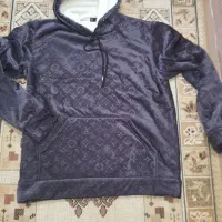 سویشرت مخملی بسیار گرم وکاپشن