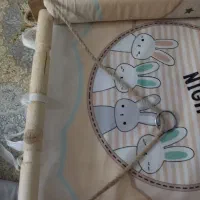 گهواره ننو پایه دار|اسباب و اثاث بچه|نیشابور, گمنام غربی|دیوار