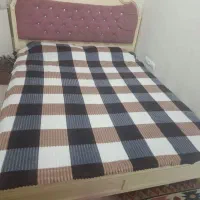 تخت دو نفره با تشک و کفی تخت|تخت و سرویس خواب|تهران, بهداشت|دیوار