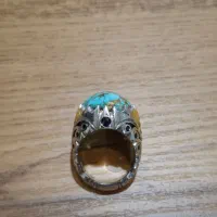 انگشتر دست ساز فیروزه|جواهرات|اصفهان, منتظرالمهدی|دیوار