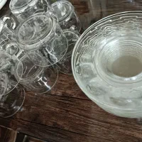 فنجان نعلبکی عینکی