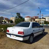 پژو ۴۰۵ سفید  slx1800|خودرو سواری و وانت|صومعه‌سرا, |دیوار