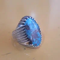 انگشتر فیروزه دست ساز