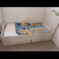 تخت خواب نوجوان همراه تشک