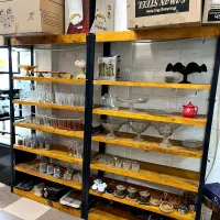 قفسه با چوب روس|کتابخانه، شلف، قفسههای دیواری|خرمآباد, |دیوار