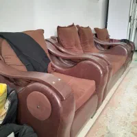 دو دست مبل ،خوش خواب ،صندلی راک تمیز|مبلمان خانگی و میز عسلی|بندر انزلی, جهانگانی|دیوار