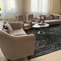 مبل ۷نفره پایه چوب