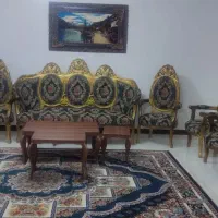 مبل فرحی ۹ نفره و ۴ عدد جلو‌مبلی