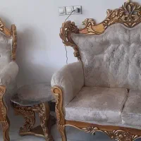 مبل سلطنتی ۹ نفره|مبلمان خانگی و میز عسلی|لنجان, |دیوار