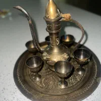 سرویس دکوری قدیمی برنجی