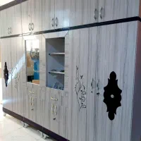 کمد متحرک طرح دیواری رامشیر