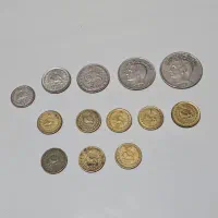 ۱۳ عدد سکه پهلوی